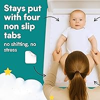 Vista 3 de Eli with Love Disposable Baby Changing Pads - Soft, Waterproof & Leakproof Liners Absorbent Underpads - Large Travel Size Diaper Changing Mat for