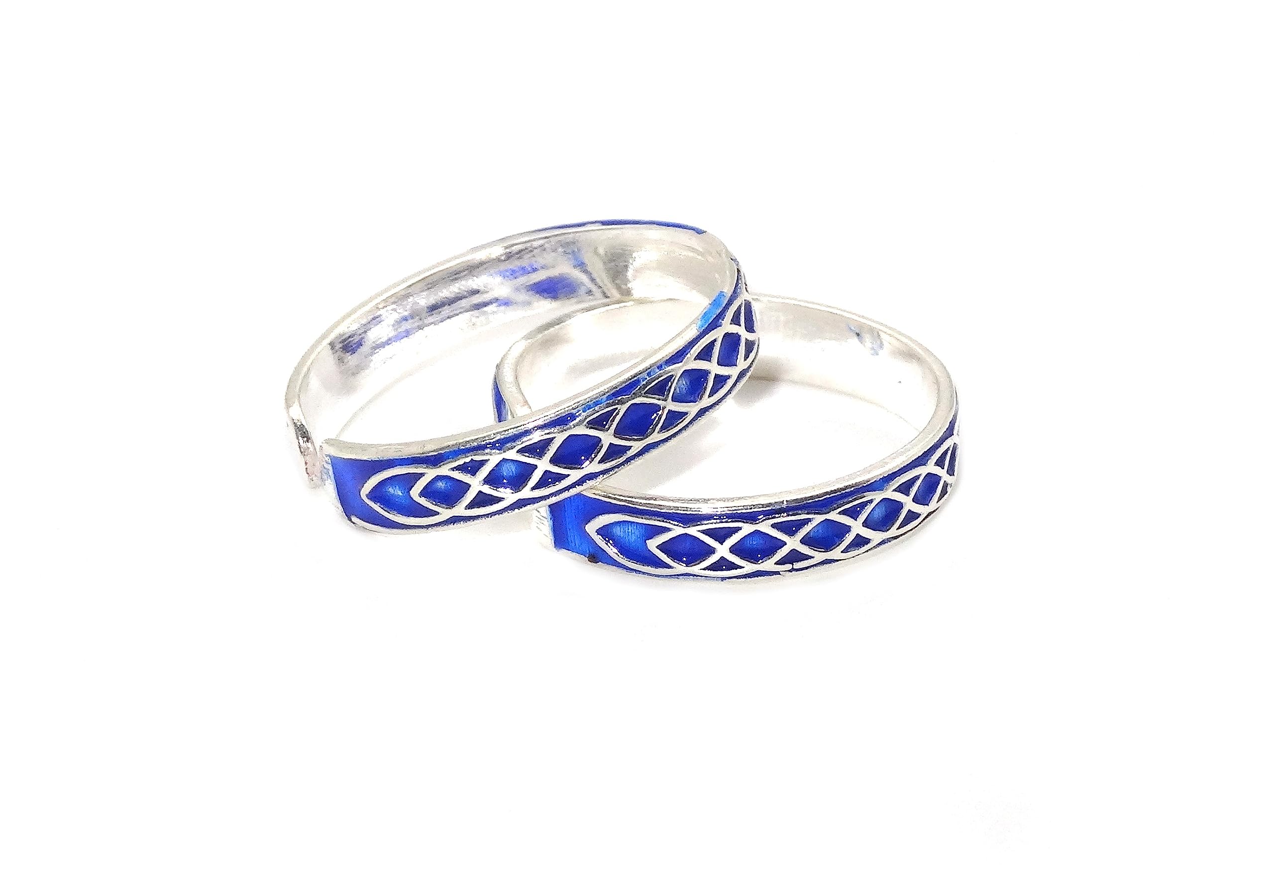 gauri925 Sterling Silver Toe Ring for Women with Intricate Design | 1 Pair | With Certificate Of Authenticity and 925 Stamp-picture-18
