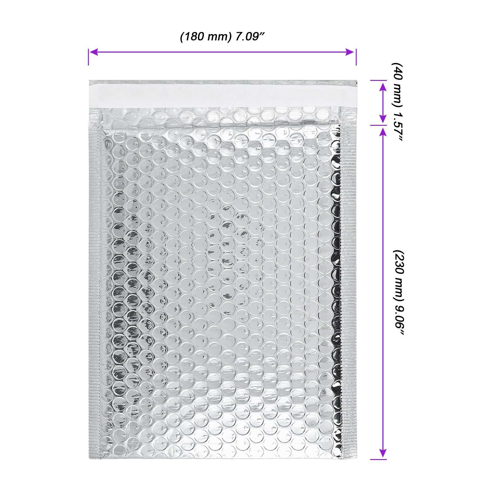 80 sacchetti per spedizioni formato A5, 18 x 23 cm, impermeabili, imbottiti, formato A5, buste autoadesive, imbottite, per imballaggio