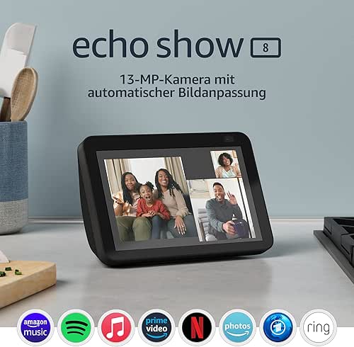 Echo Show 8 (2. Generation, 2021) | HD-Smart Display mit