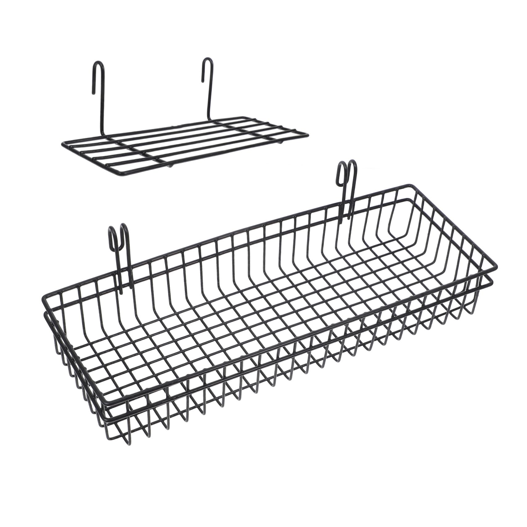Grand panier de rangement suspendu métallique pour résoudre le manque de place dans la cuisine