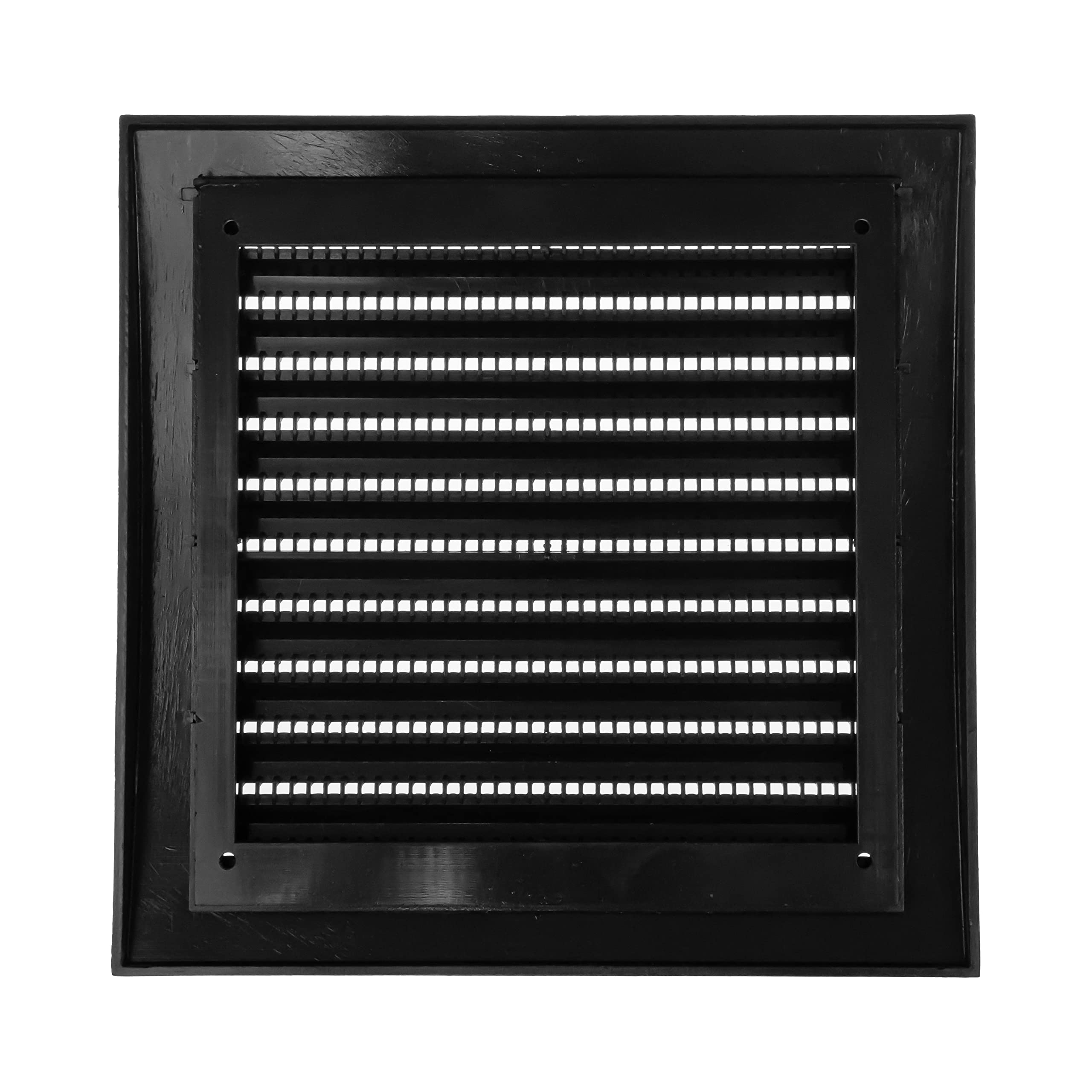 Vent Systems 190 x 190 mm / 7.5 x 7.5 Inch Anthracite Square Louvered Air Supply Vent Cover, Dryer - Image 2