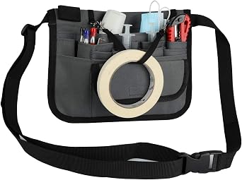 Nurse Organizer Belt Fanny Pack 13-Pocket Waist Bag Pouch Case for Medical Scissors Care Kit Tool