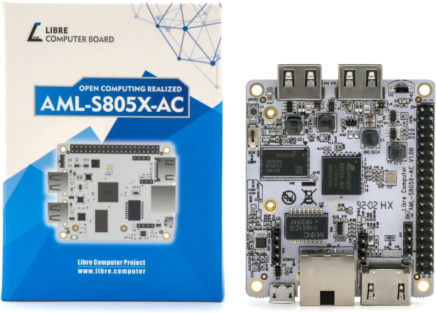 Libre Computer La Frite Single Board ARM SBC AML-S805X-AC 1GB Mini PC