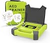 Professional AED Training Device with Screen 10 Training Scenarios GermanFrenchEnglishDutch AED Trainer with Remote Control First Aid Trainer XFT 120G
