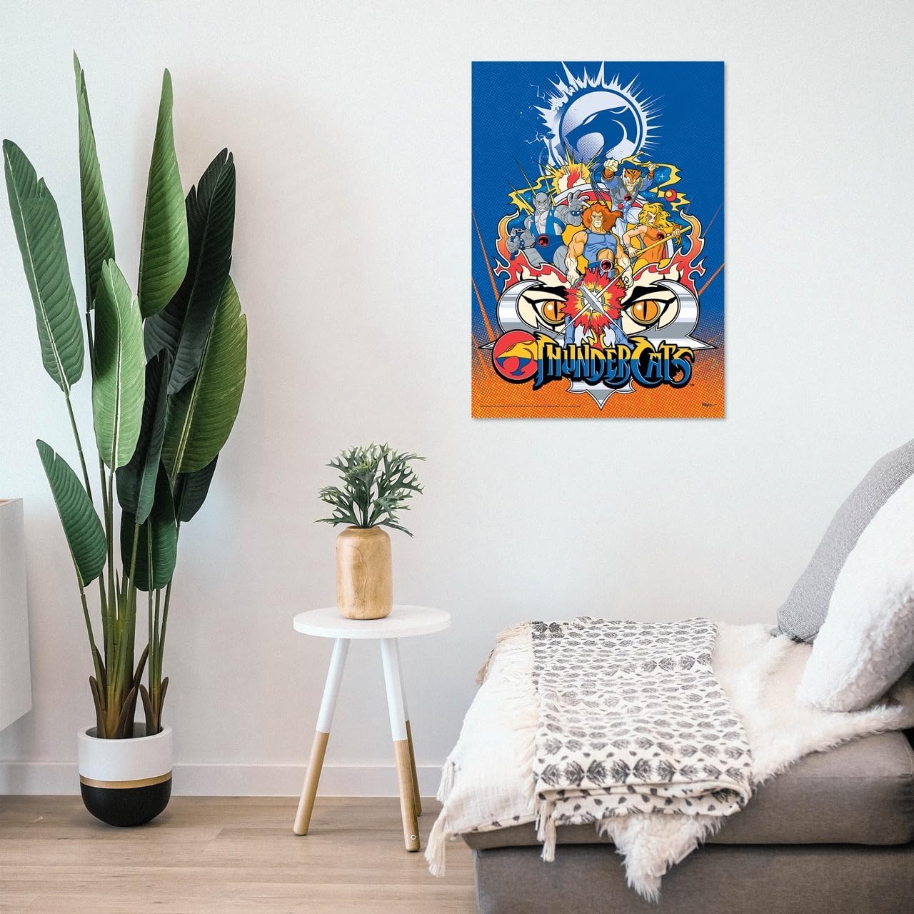 MIGHTYPRINT ThunderCats – Lion-O, Cheetara, Panthro, Tygra & More – 17" x 24" Wall Art – Officially Licensed Collectible – Ideal for Gifting and Collecting MP17240948