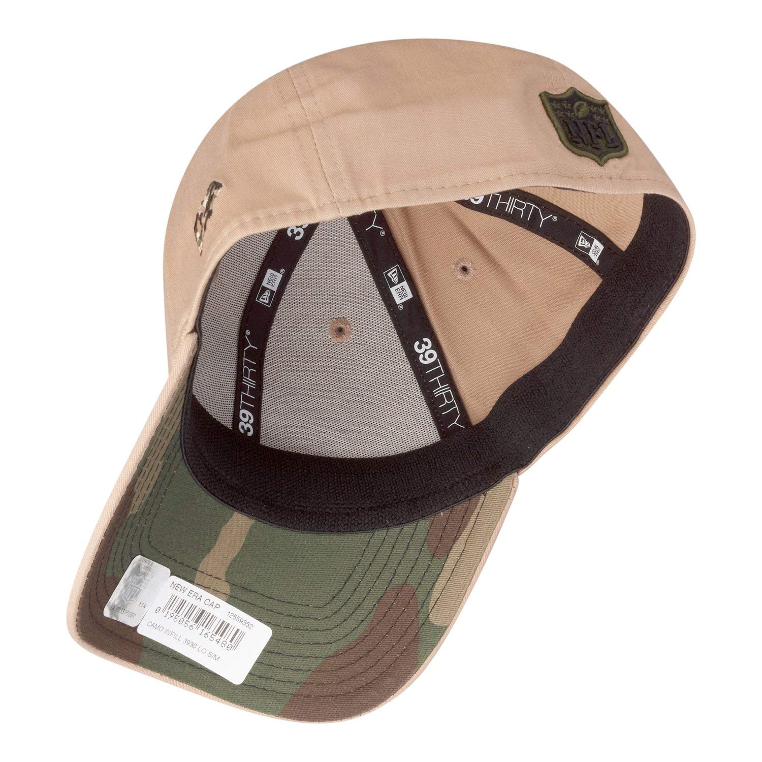 New Era 39Thirty - Berretto elasticizzato NFL TEAMS beige/legno mimetico