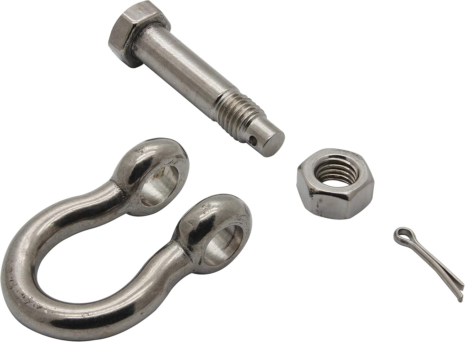 ๐ Crazy Deals Extreme Max 3006.8381.4 BoatTector Stainless Steel Bolt-Type Anchor Shackle - 5/8, 4-Pack,Silver Super Cheap ๐ Extreme Max 3006.8381.4 BoatTector Stainless Steel Bolt-Type Anchor Shackle - 5/8, 4-Pack,Silver
