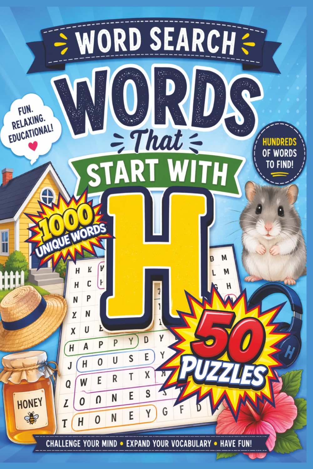 Words That Start With H Word Search: Huge Fun with H-Themed Word Search Puzzles