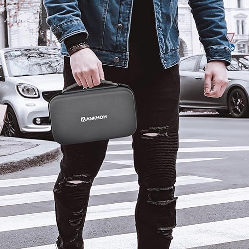 Miniatura 7 de ANKHOH Funda de transporte compatible con NEXPOW Car Jump Starter, 1500A Peak 12800mAh Batería Starter Q10ST11Soporte de caja de almacenamiento para