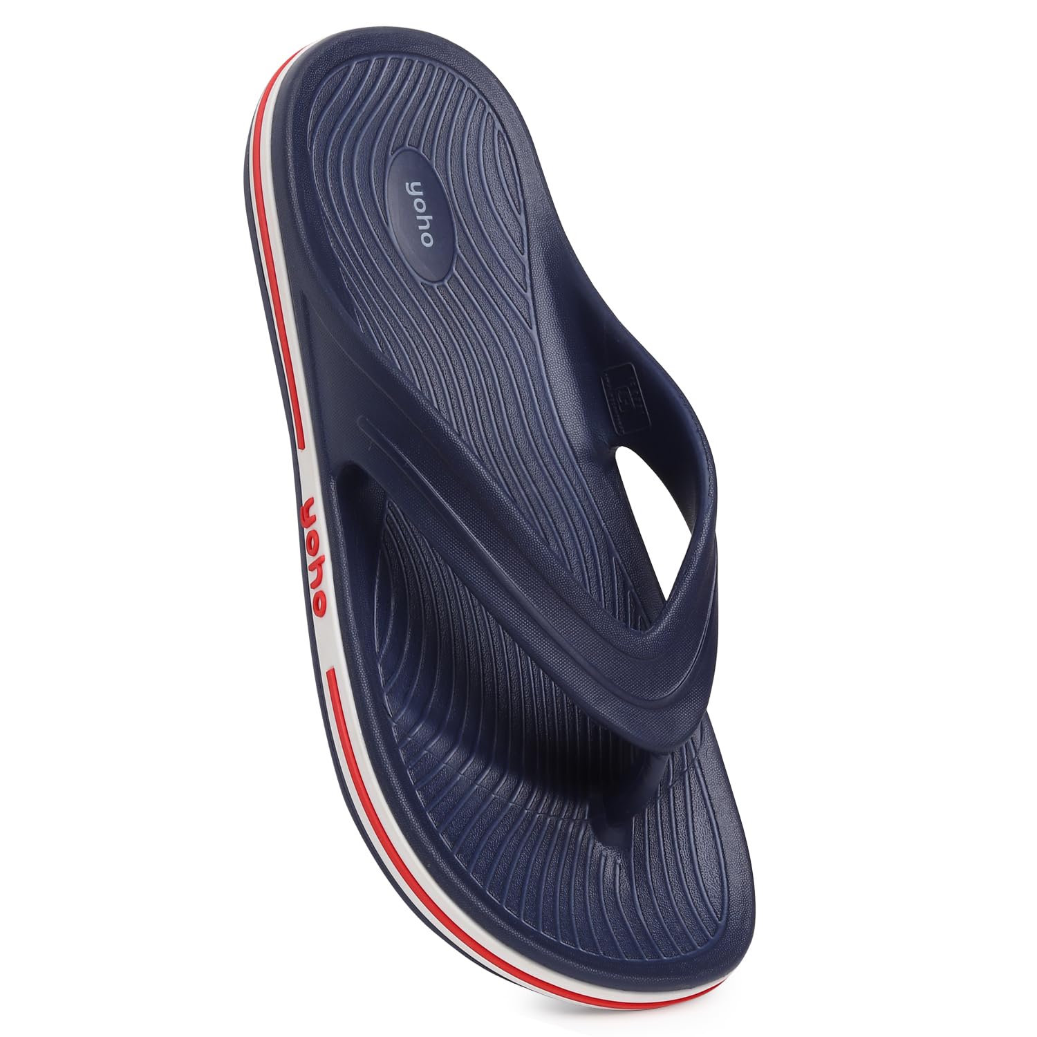 yoho Grip Orthopedic Slippers for Men | Soft Footpharma Footbed | TripleDense Foam for Cushiony Comfort | Stylish Lightweight Flip Flops | Anti-Skid Chappals for Everyday-picture-16