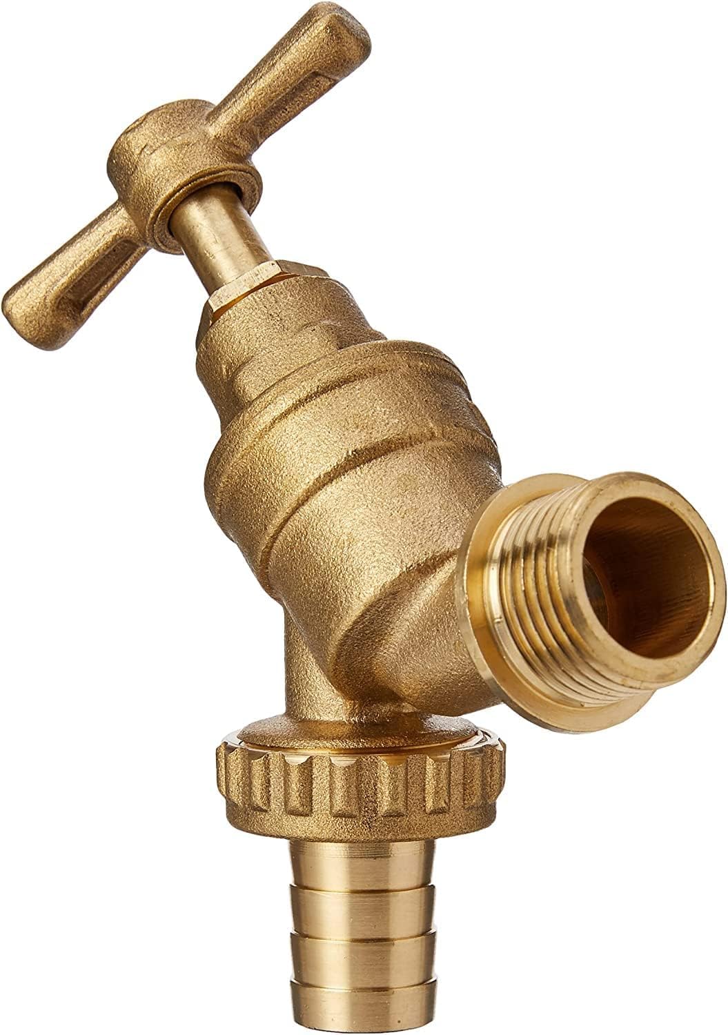 UKDeals Direct® Outdoor 1/2'' Garden Tap, Through Tube, Wall Flange Bracket 1/2", Back Plate Elboe 15mm x 1/2" (Garden Tap Standard) - Image 3
