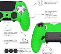 Vista 64 de PlayVital 3D Studded Edition Anti-Slip Silicone Cover Case for ps5 Edge Controller, Soft Rubber Protector Skin for ps5 Edge Wireless Controller with