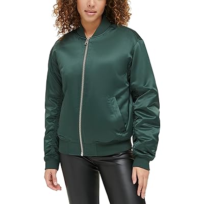 Levis Fashion Bomber with Ruching on Sleeves