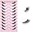FANXITON Lashes Natural False Eyelashes 10 mm Short Wispy Cat-Eye Lashes 3D Soft Faux Mink Lashes Sets 10 Pairs Pack
