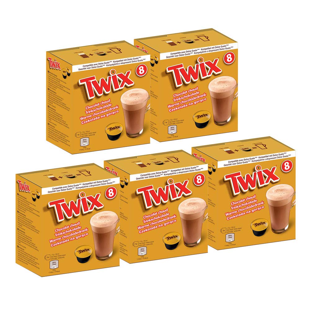Twix Cacao Dolce Gusto Compatibles 40 Cápsulas Hot Chocolate