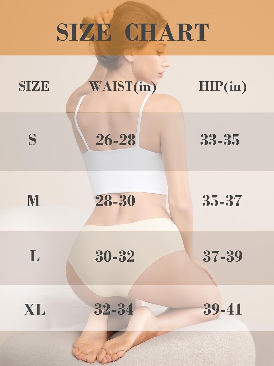 Bolivelan 6 Pack Seamless Hipster Underwear No Show Bikini Panties Silky Invisibles Briefs - Image 6