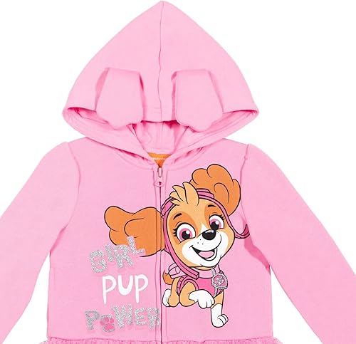 Miniatura 3 de Paw Patrol Skye - Sudadera con capucha y cremallera para bebé a niño grande