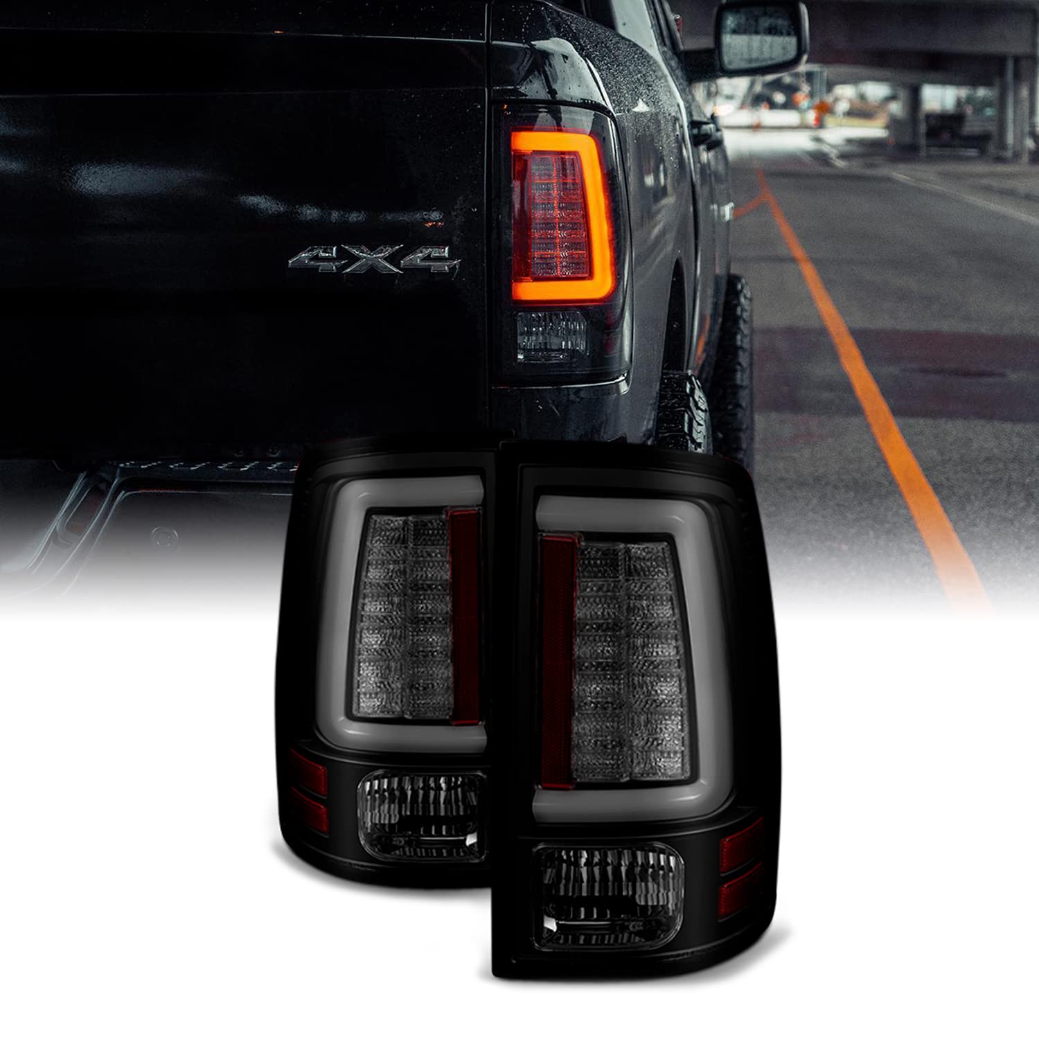 AKKON Smoked LED V2 Pair