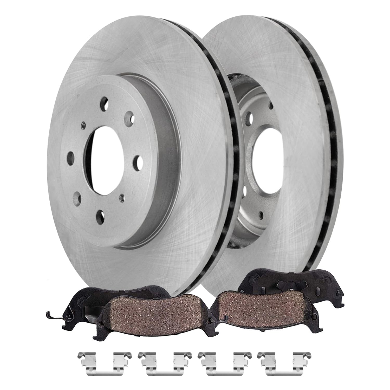 Detroit Axle - Front Brake Kit for 2015-2020 Honda Fit