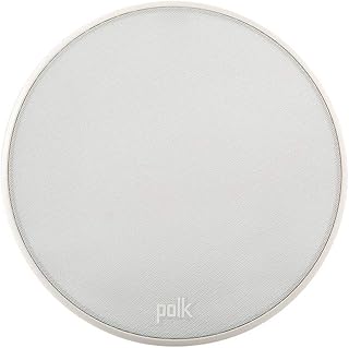 Polk Audio V 60 Slim de Alto Rendimiento Altavoz empotrable (, Color Blanco
