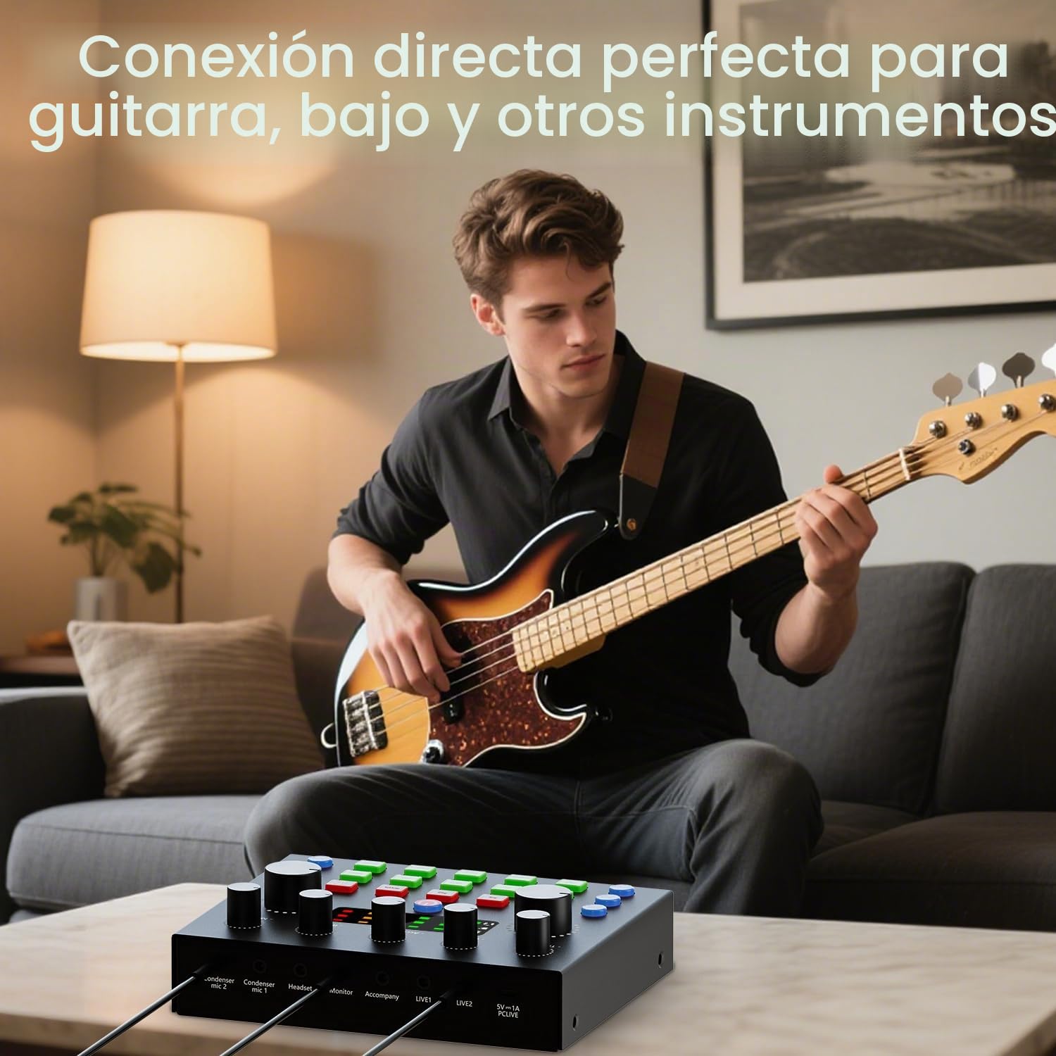 Paquete de equipo para podcast, cambiador de voz y micrófono de condensador, set de micrófonos para podcast para gamers, podcasting, grabación, canto y streaming