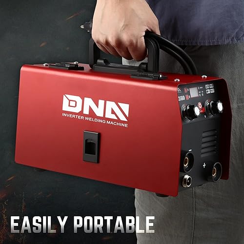 Vista 47 de DNA Motoring Soldador MIG portátil 120A Soldador de núcleo de flujo 110V Soldador de núcleo de flujo 2 en 1 MMA/Flux MIG Máquina de soldadura IGBT
