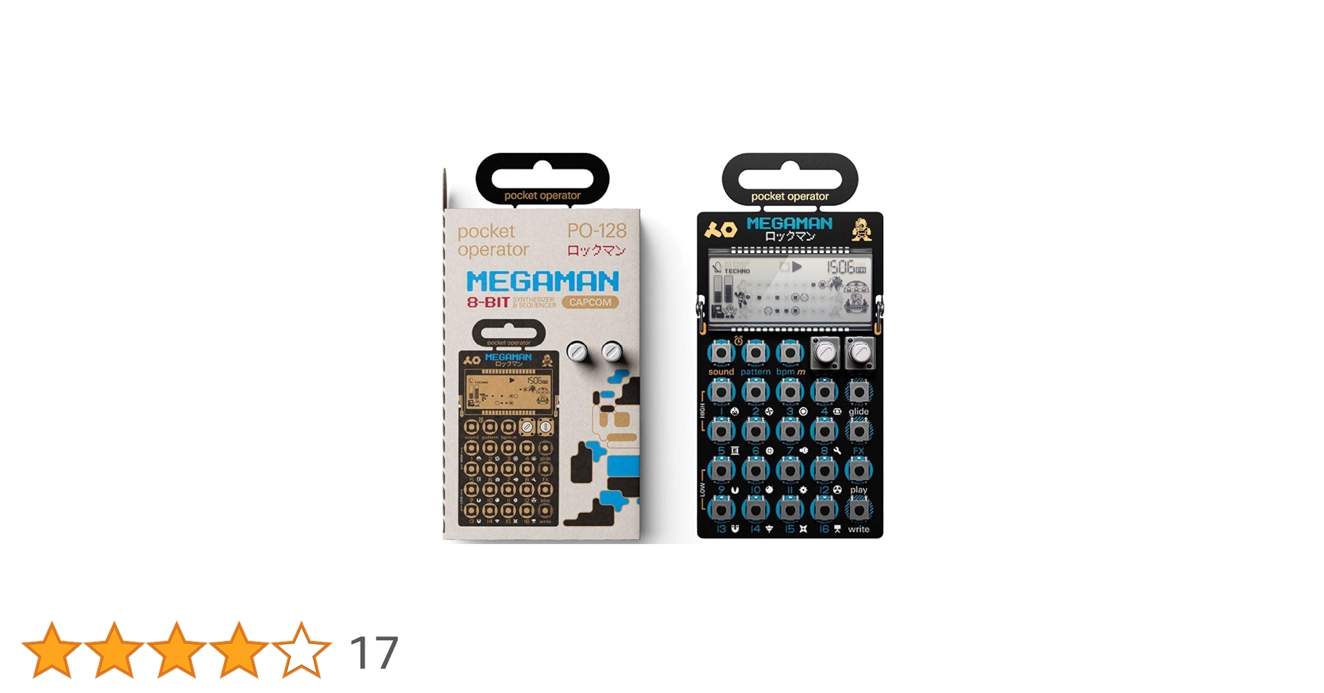pocket operator MEGAMAN PO-128 ロックマン Amazon.co.jp: Teenage Engineering ポケットオペレーター