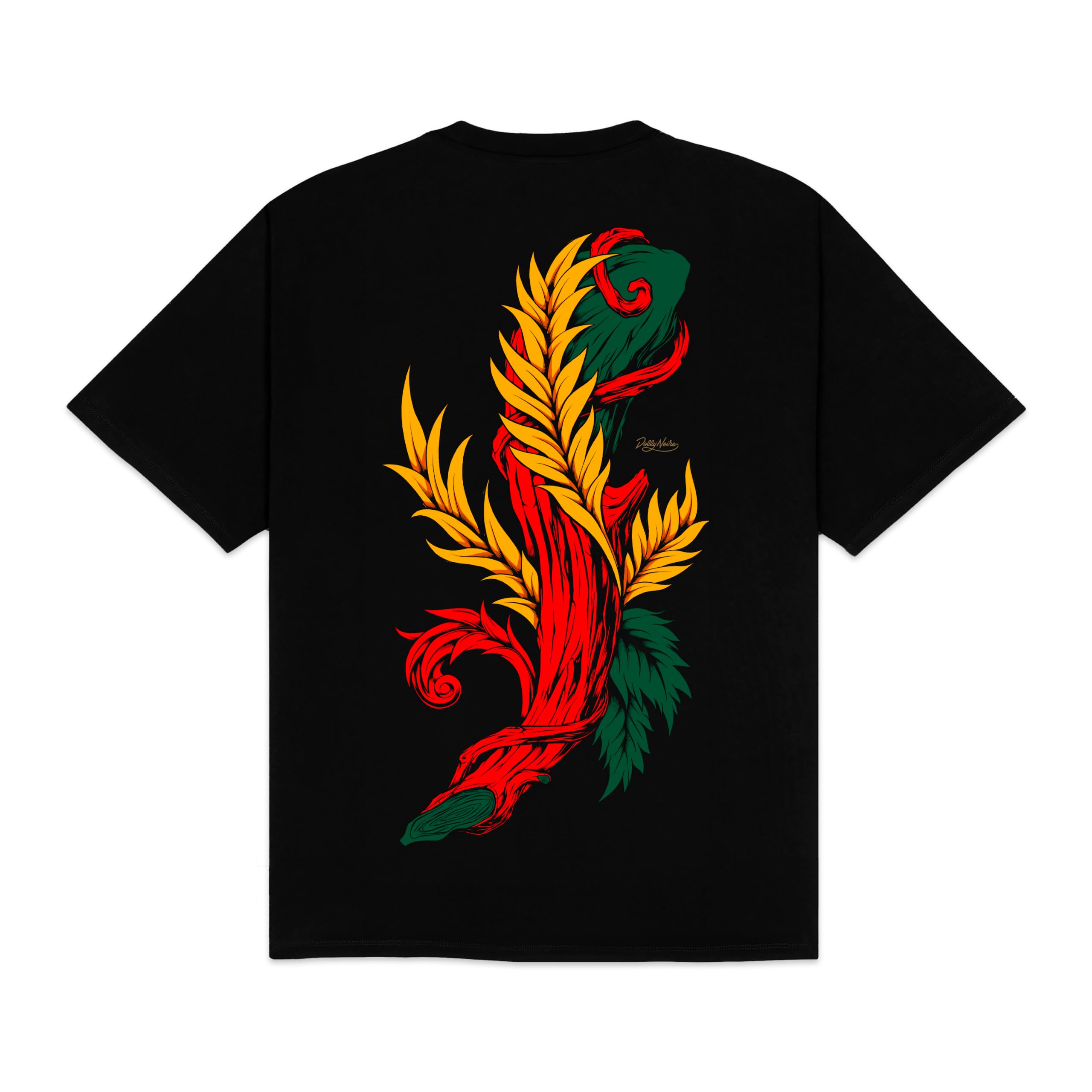Dolly Noire Denari Maglietta Asso di Bastoni Unisex, Tshirt 100% Cotone, Collezione Ufficiale