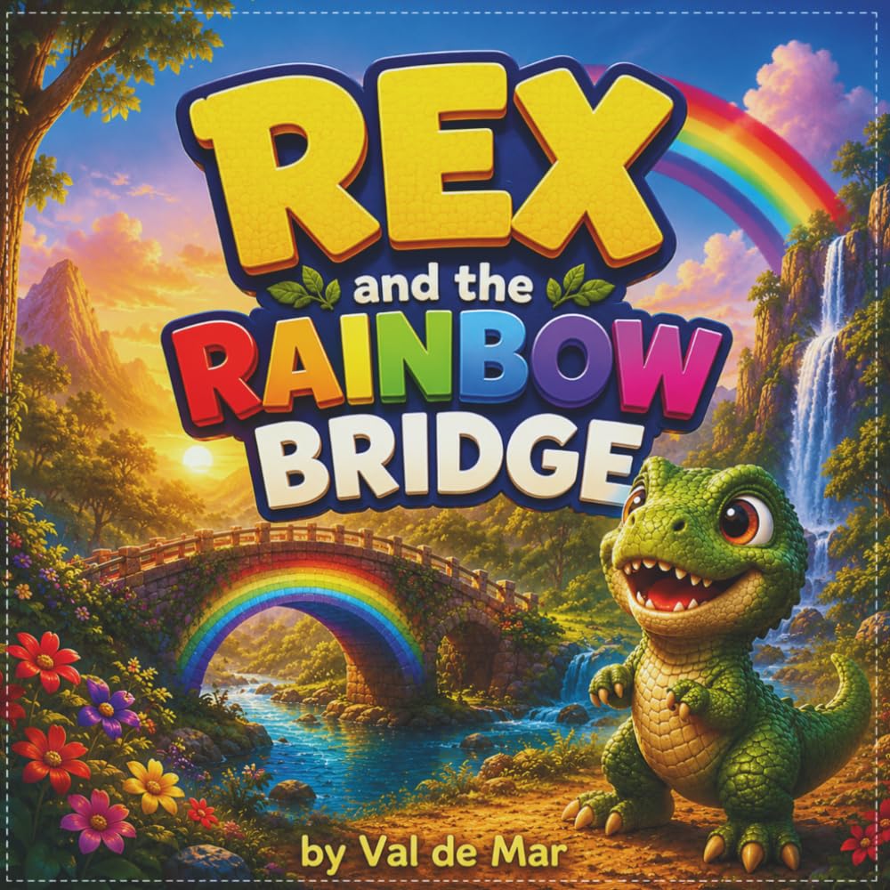 Rex and the Rainbow Bridge: A Heartwarming Dinosaur Adventure About Friendship, Courage, and Belonging