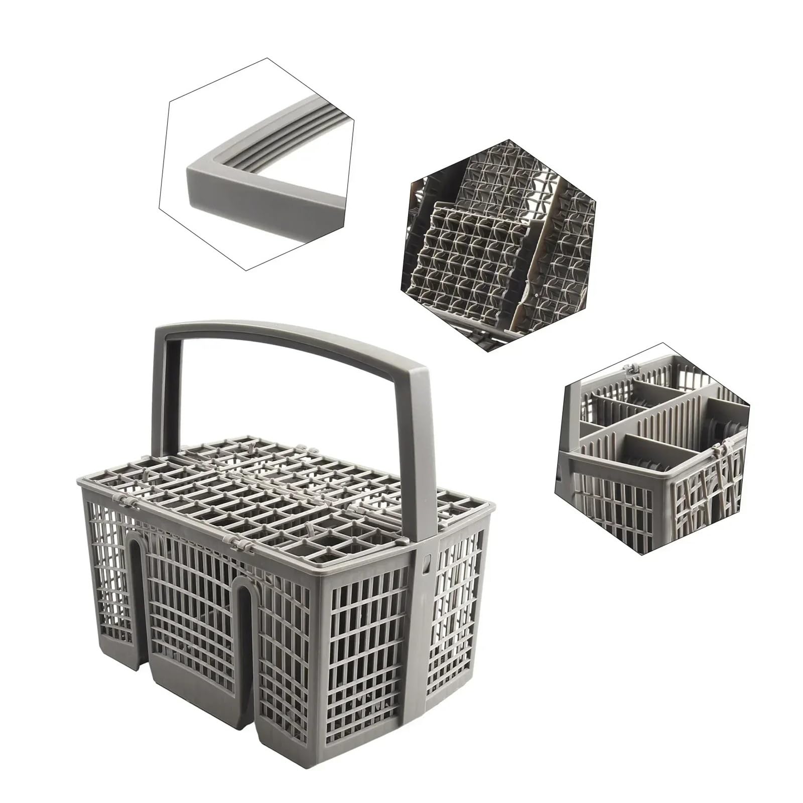 Repuesto De Cesta for Cubiertos, Accesorios for Lavavajillas, Compatible Con Bosch, SMZ5100, Compatible Con Siemens, SZ73100, 1 Ud.