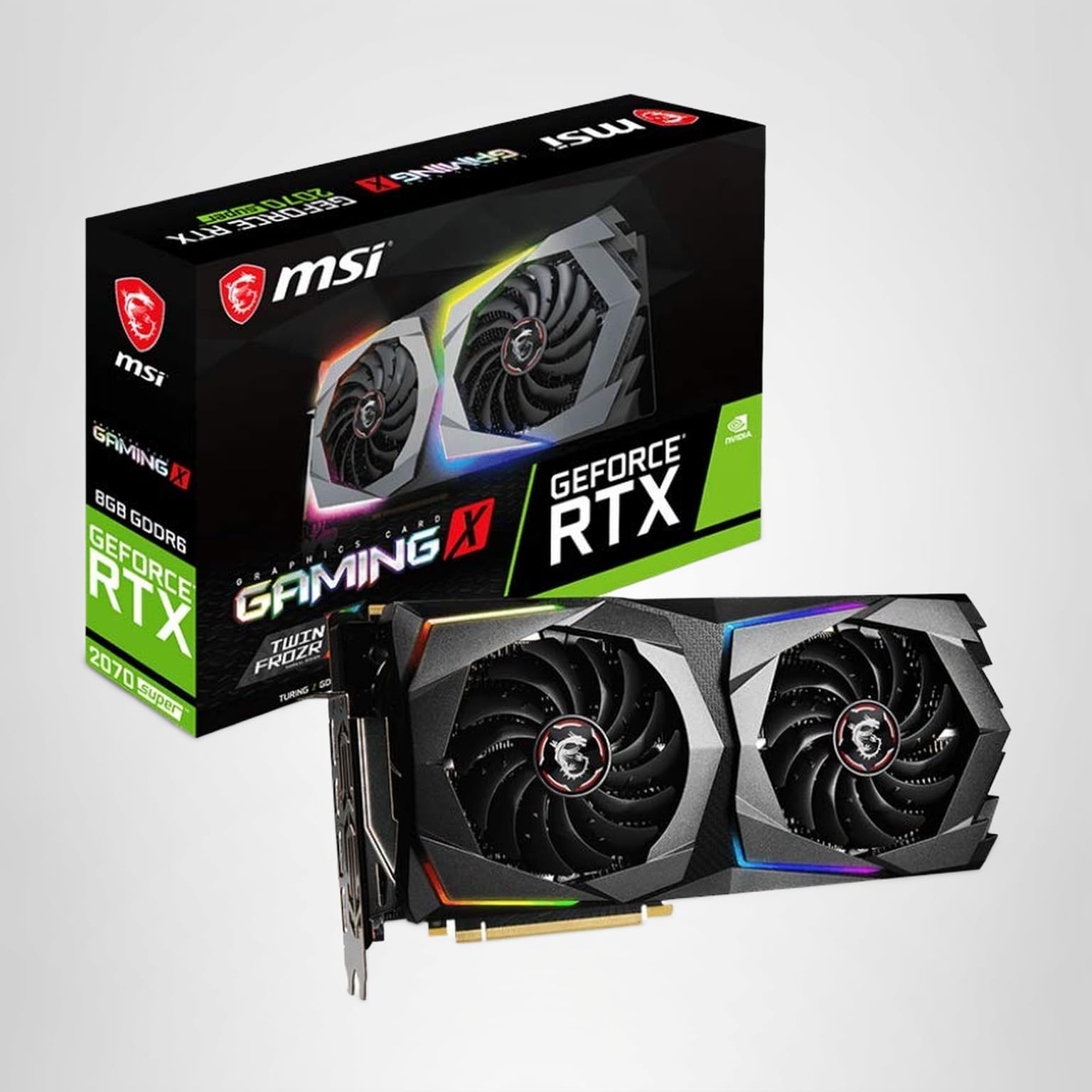 Amazon.com: msi Gaming GeForce RTX 2070 Super 8GB GDRR6 256-Bit