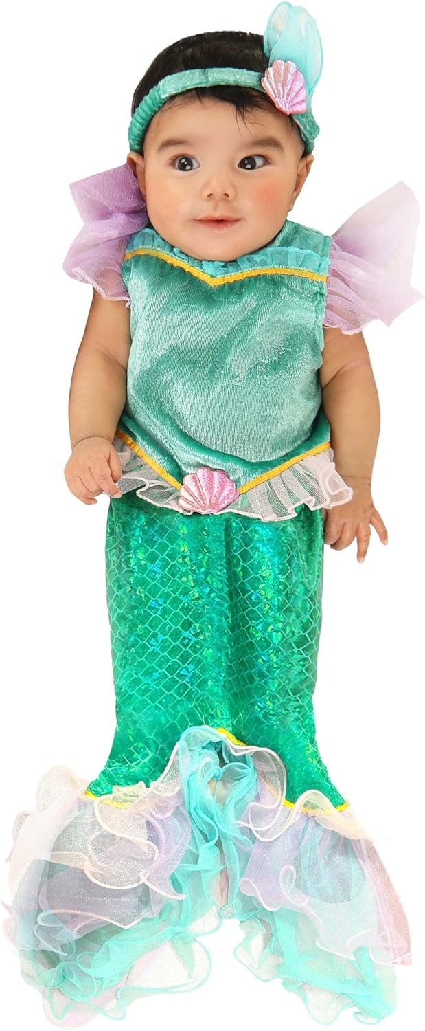 Mermaid Costume Infant Bunting | Baby Under Sea Costumes