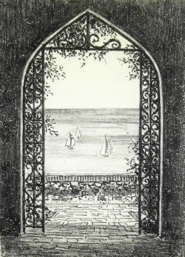 Amazon.co.jp: 藤飯治平『地中海』リトグラフ直筆サイン有一枚の