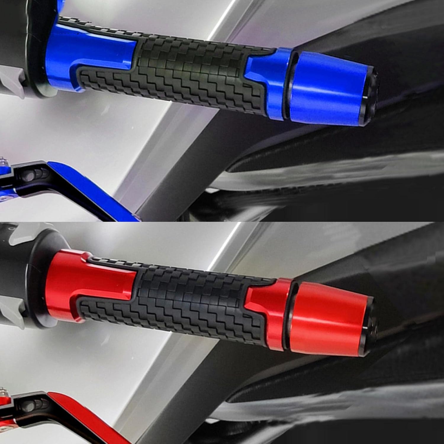 Motorcycle Handlebar Grips for Suzuki Boulevard C90 S50 S83 2005 2006 2007 Motorcycles Accessories 7/8" 22MM Handlebar Hand Grips Handle Bar End Cap Plug