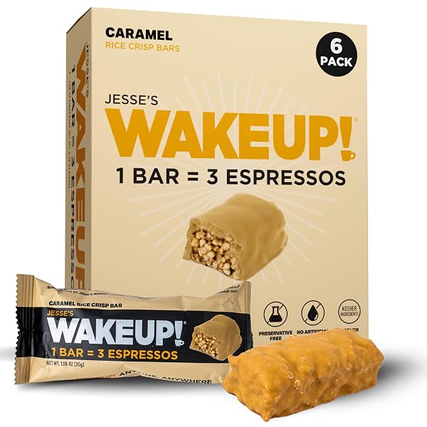 WAKE UP! Caffeinated Chocolate Protein Bars & Bites
