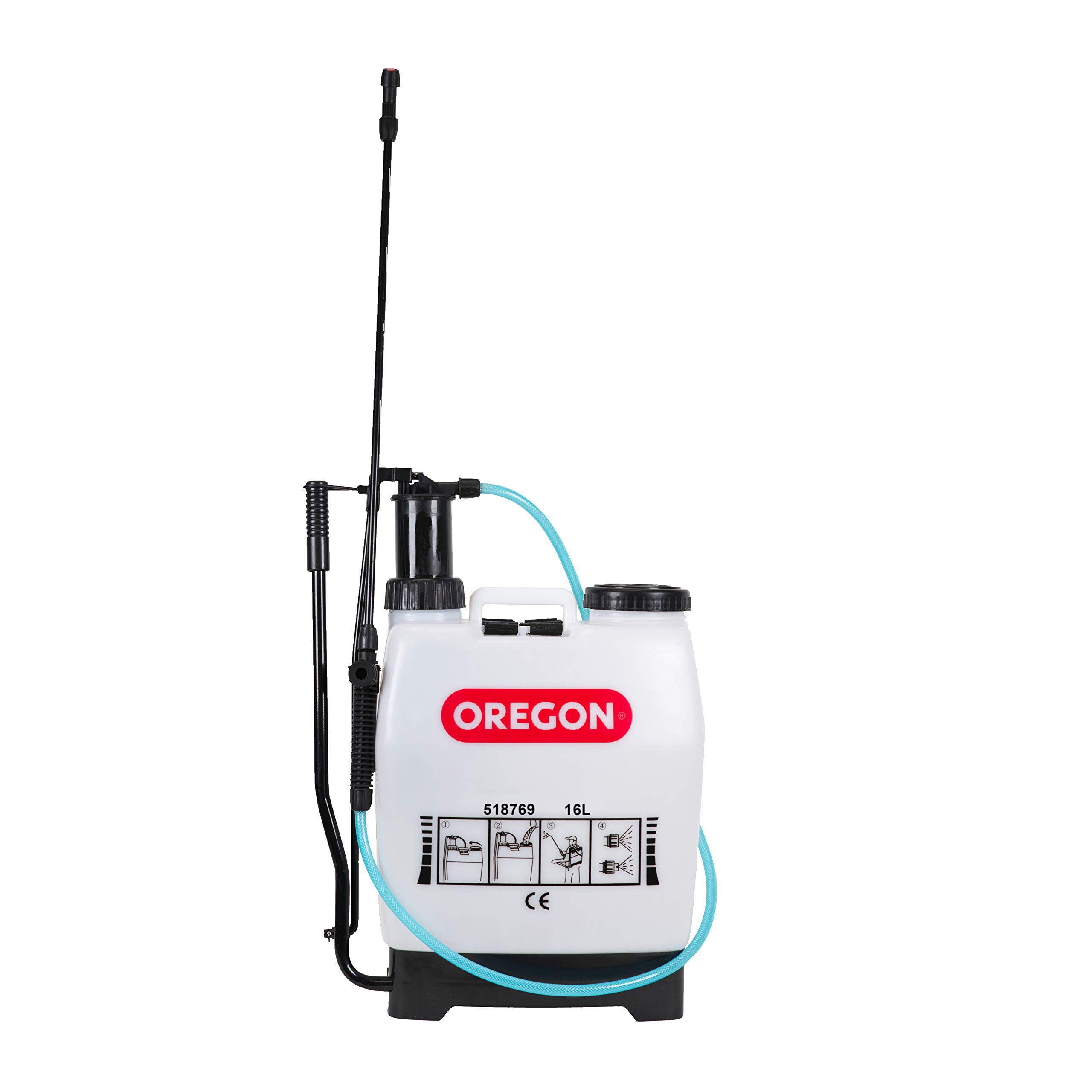 Oregon Backpack Pressure Garden Chemical / Weed Killer Sprayer with