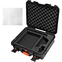 Portable Hard Case Fits Star Link Mini Dish, Waterproof Carrying Case with Shockproof EVA Foam for Starlink Accessories, Ideal for Outdoor Travel Camping