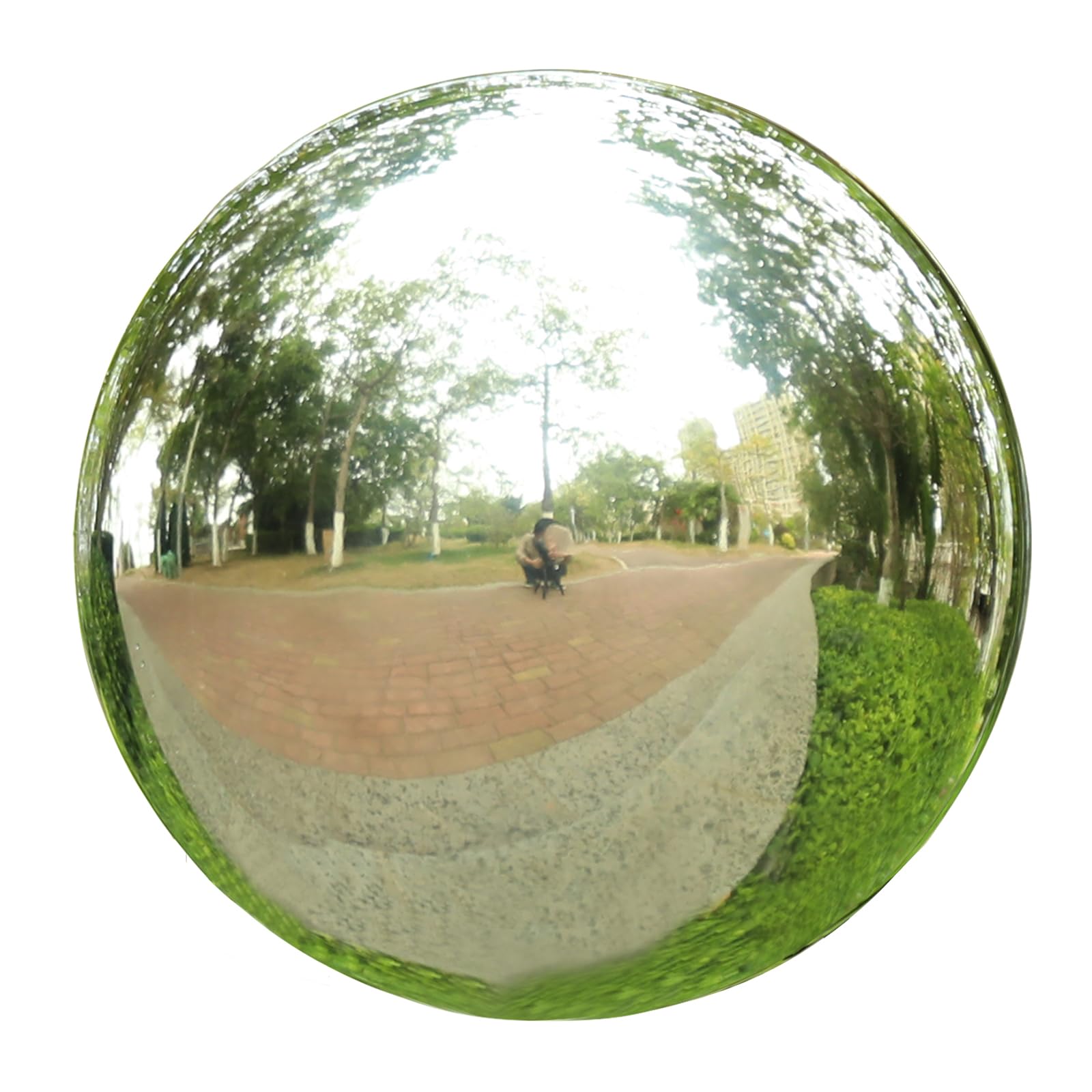 VCUTEKA Gazing Ball, 10' Stainless Steel Mirror Ball