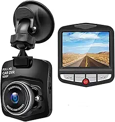 Camera Veicular, Recarregável Full HD 1080P, Instalação Simples, Sensor de Movimento