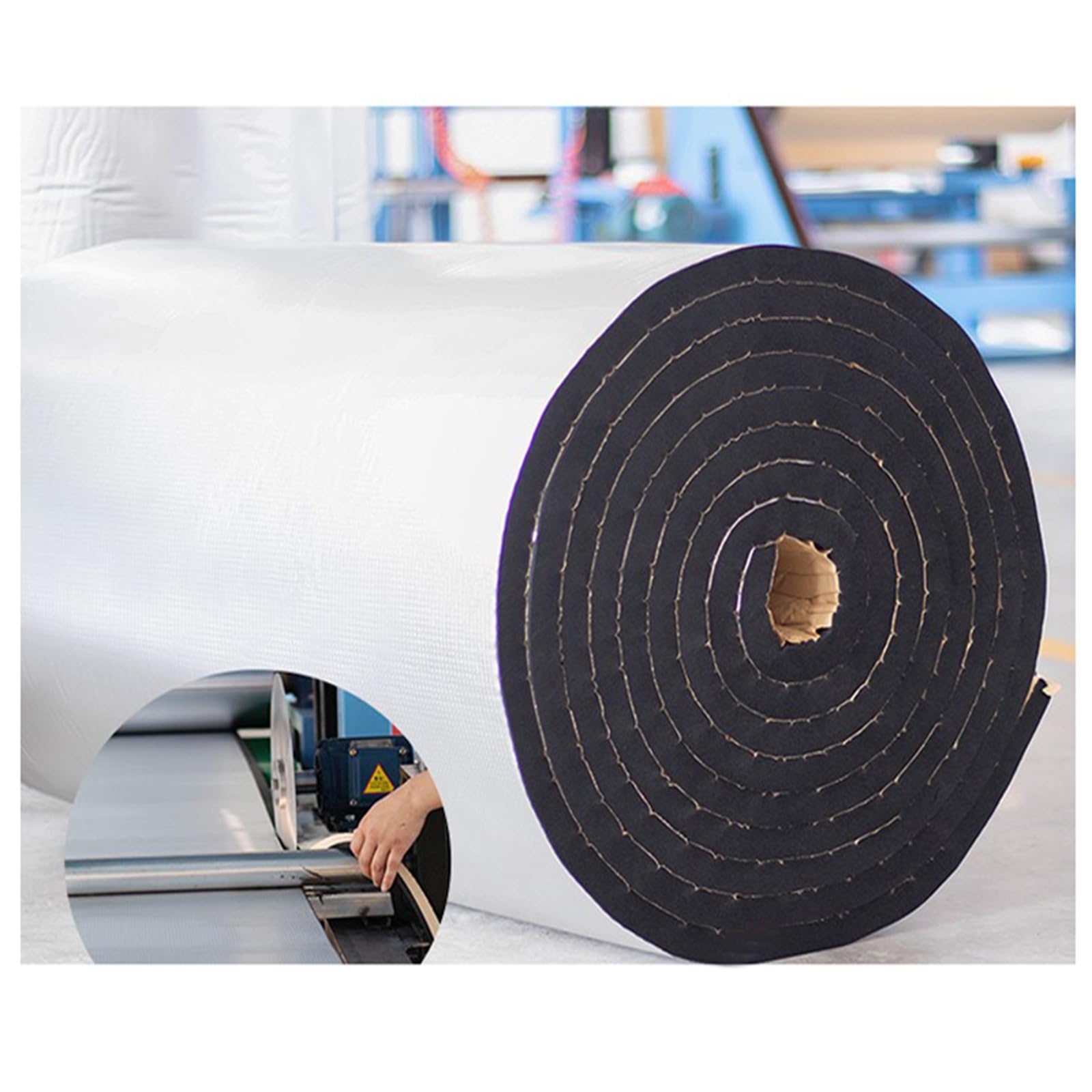 Cotone Isolante Acustico per Auto,Pannello Riflettente Termosifoni,Stuoia Cotone Isolante Autoadesivo, Fonoassorbente per Auto Tappetino antirumore ,per camper e roulotte ( Color : 15mm(THK) , Size :