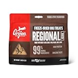 Grain Free High Protein Freeze Dried Dog Treats Regional Red Recipe 1.5oz Bag