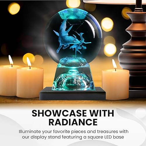 Miniatura 4 de Base iluminada LED de 36 luces blancas para arte de cristal, pantalla de cristal, base acrílica iluminada, jarrón de vidrio para soporte de centro