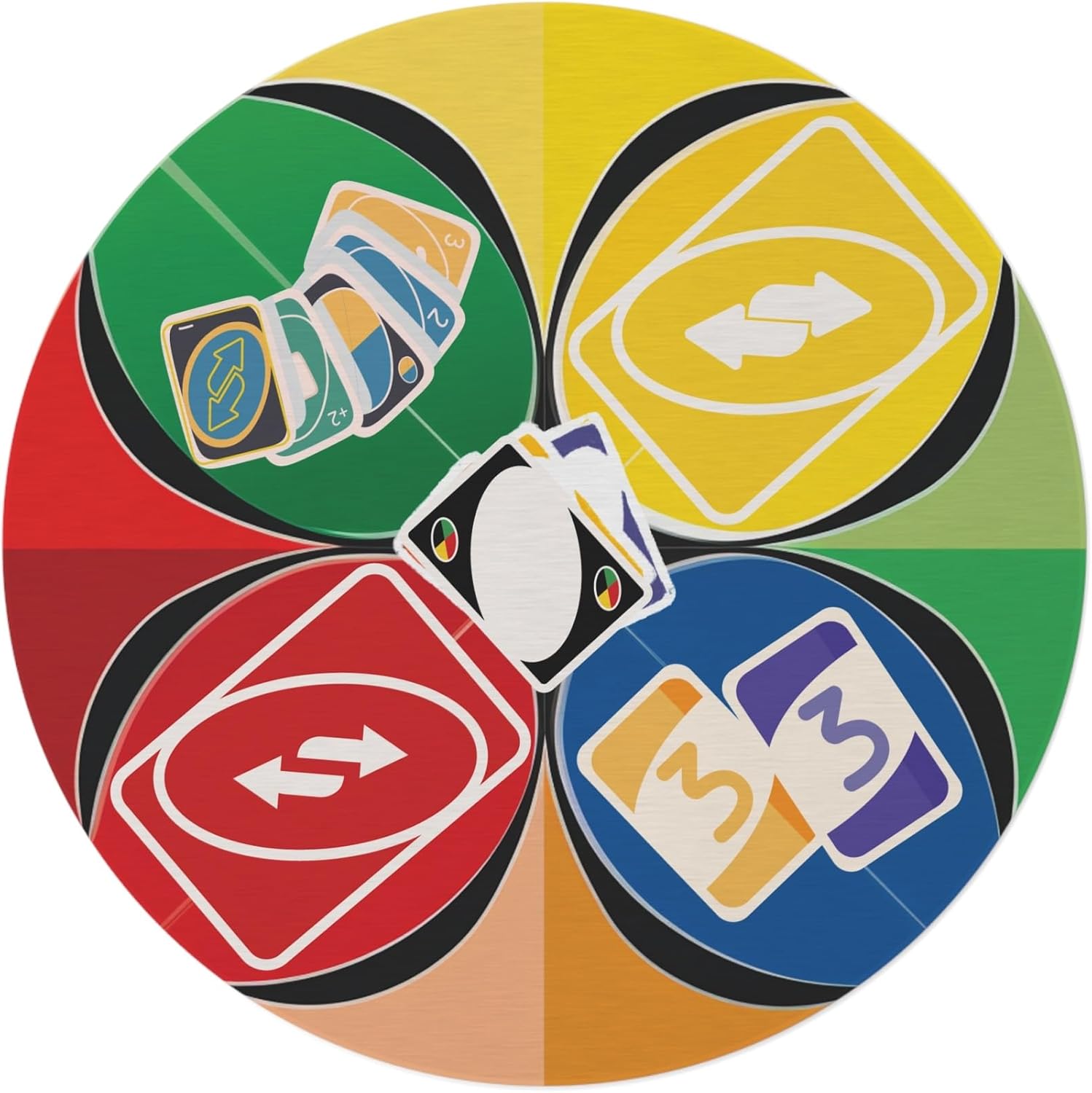 Uno Rug Inspired Aesthetic Rugs Featuring The Uno Card Rug