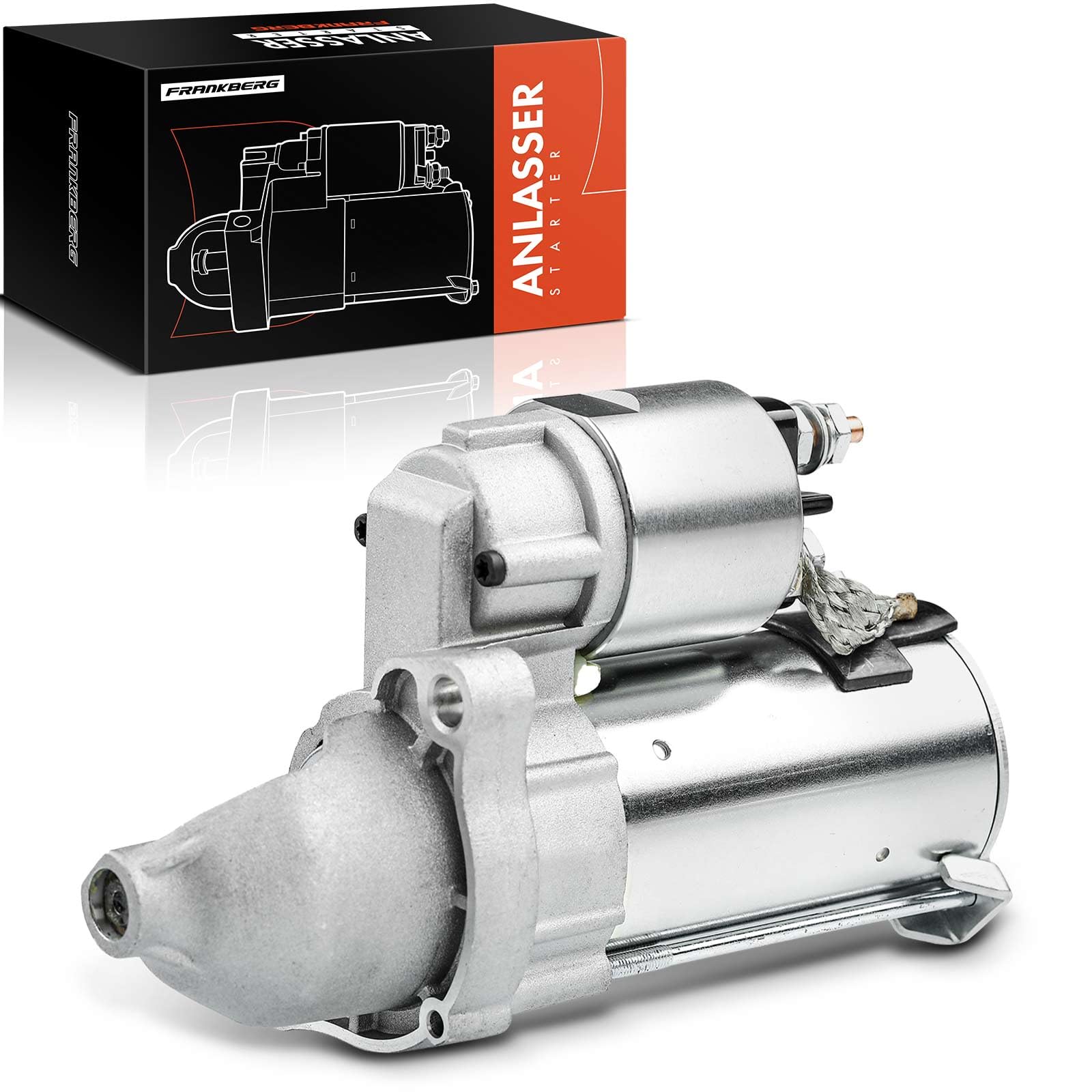 Frankberg Motor de arranque 1 1 kW 12 V 9 dientes TS12E30 18917N | Compatible con: R 1200 GS R 1200 GS 08 K25 R nineT R nineT 16 K21