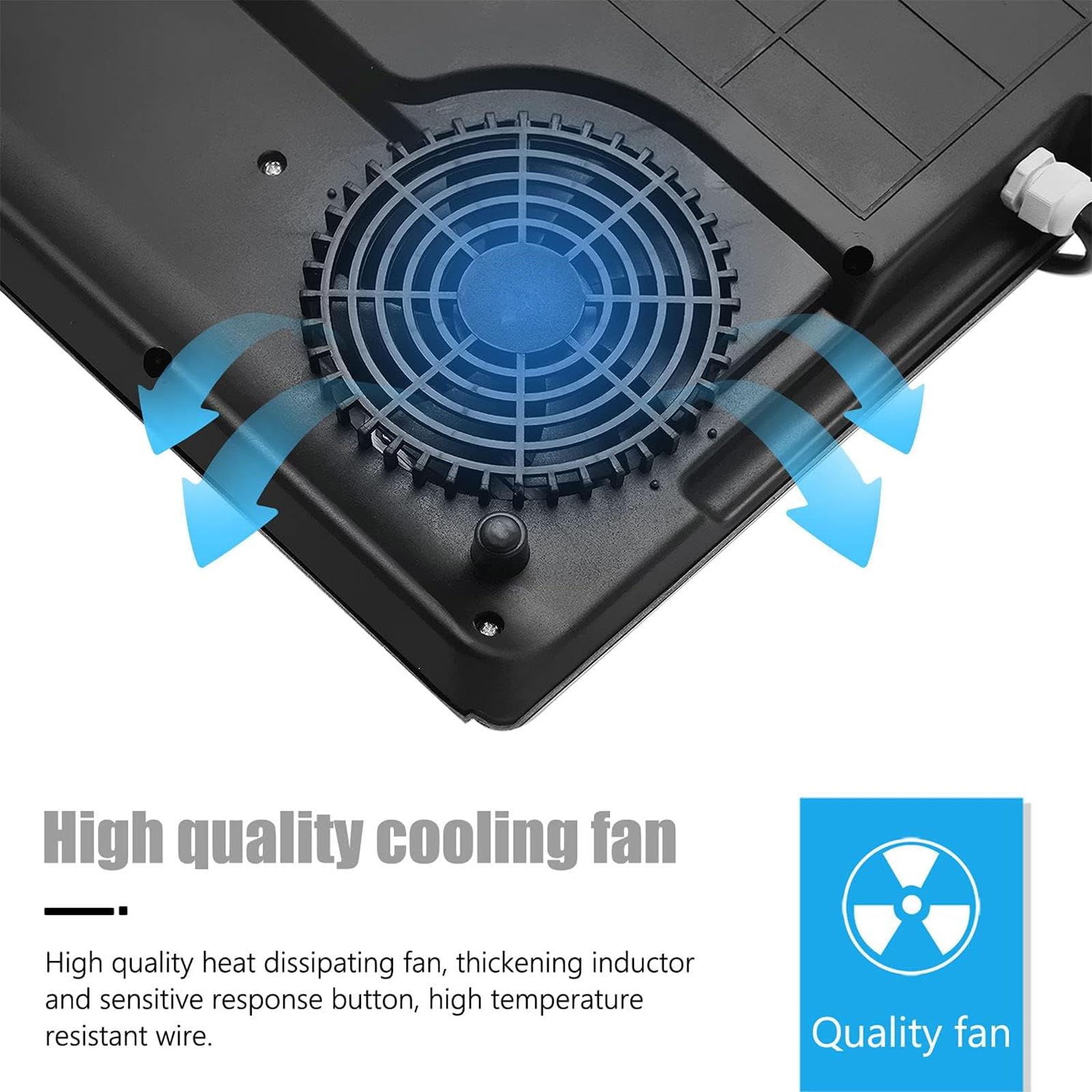 Sellador de botellas de inducción, sellador térmico de aluminio de mano con función de conteo, protección contra sobrecalentamiento, ajustable 0,8 KW-1,2 KW, para botellas de plástico y vidrio