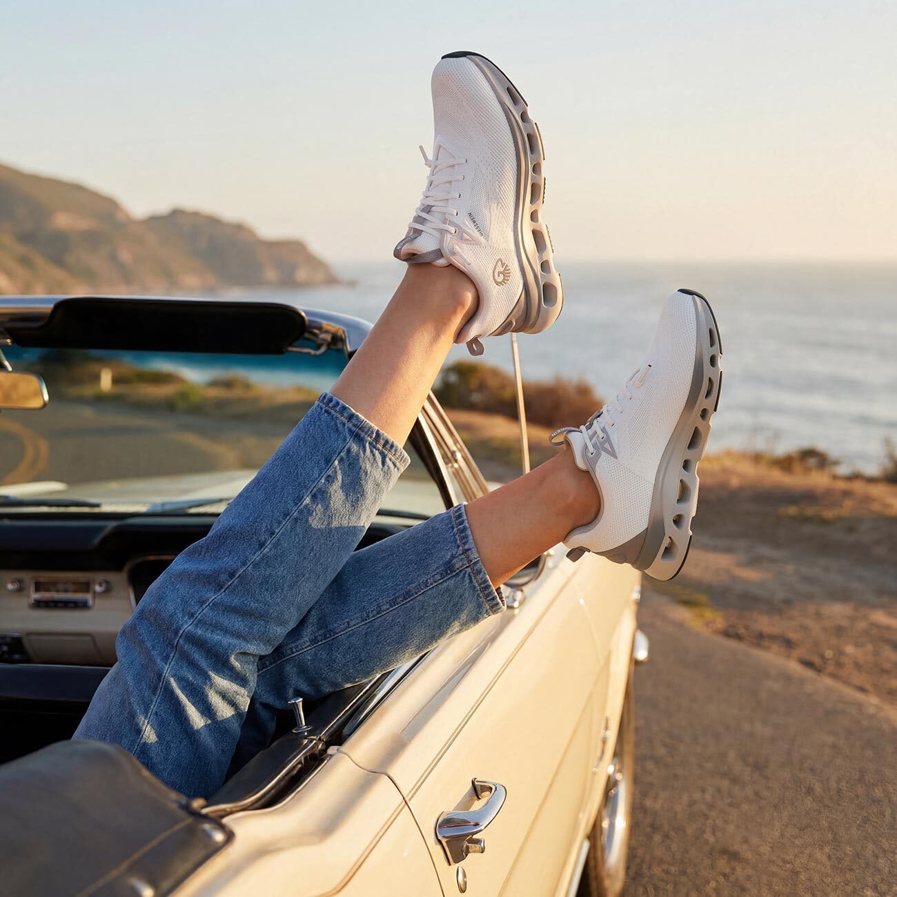 Giesswein Wool Boom Women - Merino Sneaker mit federnder Phylon Dämpfung | Atmungsaktiver Freizeitschuh mit Wechselfußbett & Zehenbumper – Sportlich eleganter Komfortschuh für den Alltag