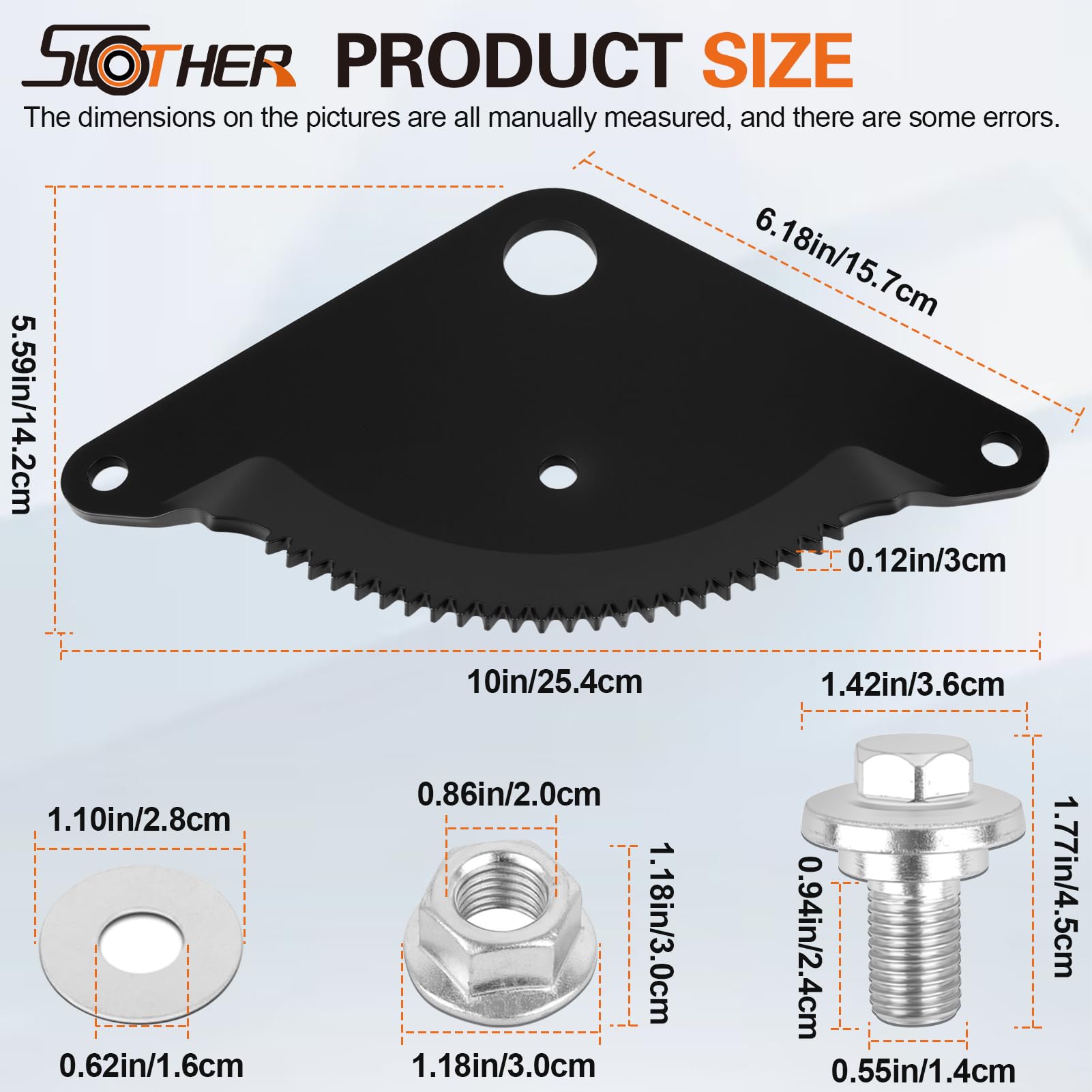 Slother 532194732 Steering Sector Pinion Gear Rebuild Kit