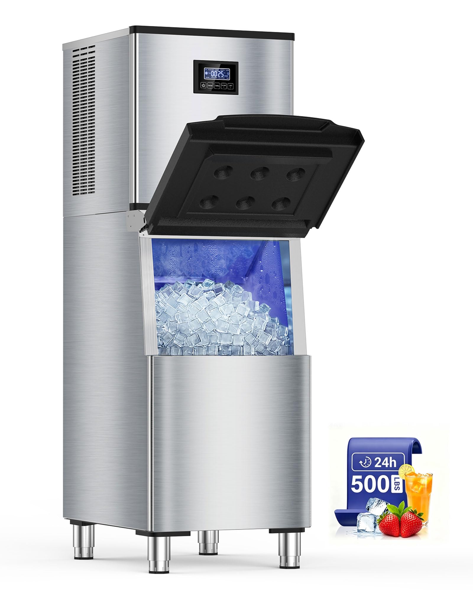 SOZT 500LBS Commercial Ice Maker
