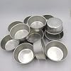 12x Aluminum Circle Thai Pot Silver 4 Cuisine Rice Food Hot Steaming Cups Bowls